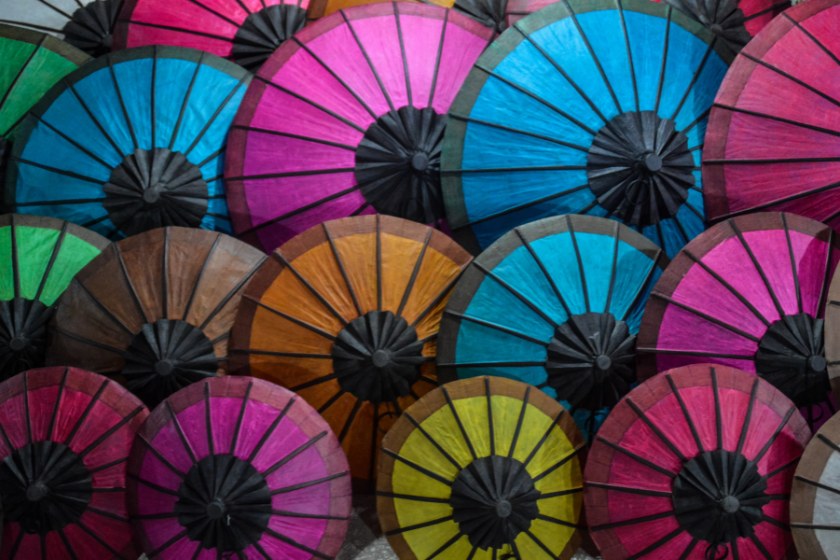 Traditional Laotian Umbrella