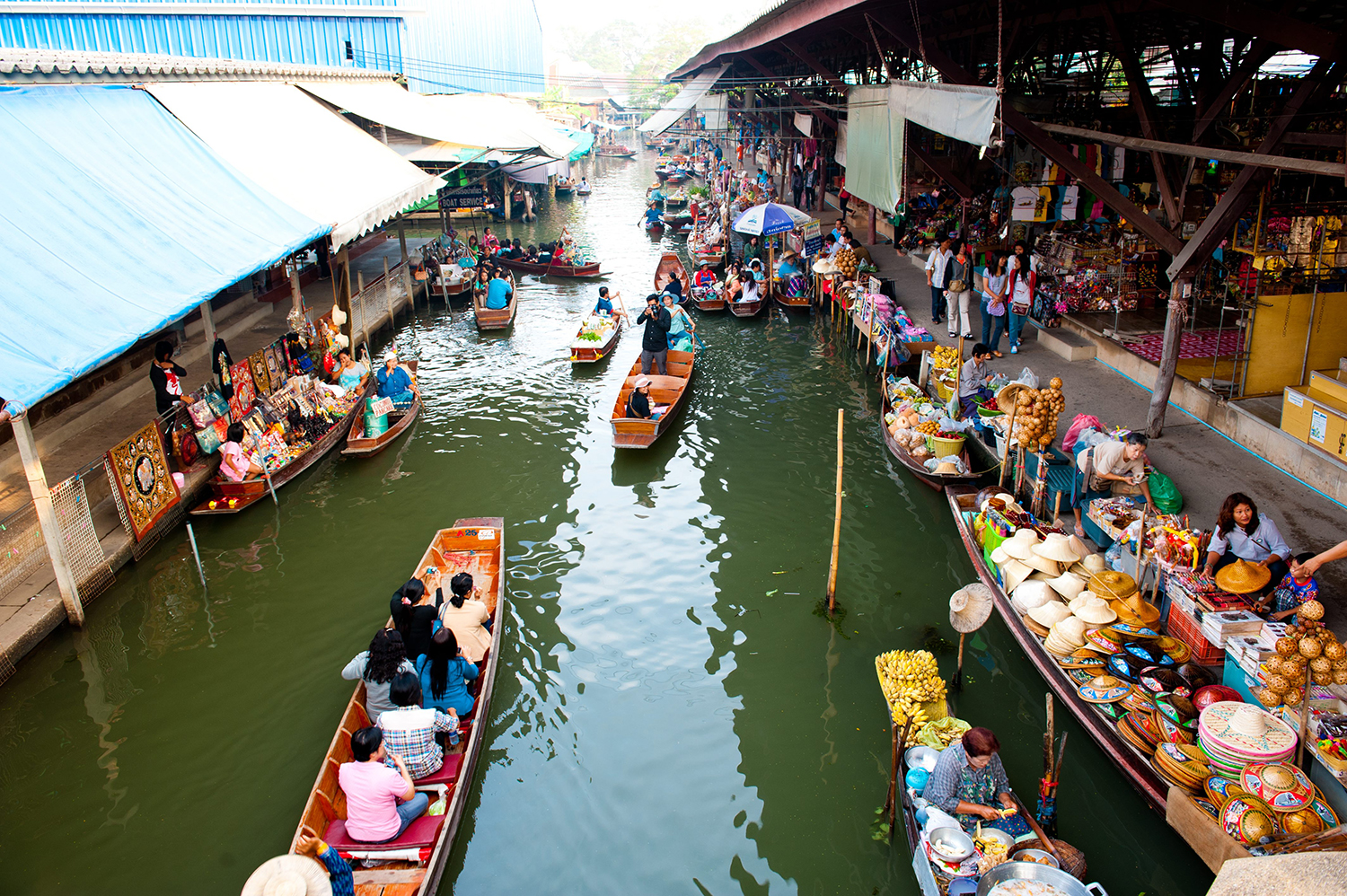 Damnoen Saduak Floating Market, Ratchaburi  *** Local Caption *** à¸•à¸¥à¸²à¸”à¸™à¹‰à¸³à¸”à¸³à¹€à¸™à¸´à¸™à¸ªà¸°à¸”à¸§à¸  à¸ˆà¸±à¸‡à¸«à¸§à¸±à¸”à¸£à¸²à¸Šà¸šà¸¸à¸£à¸µ