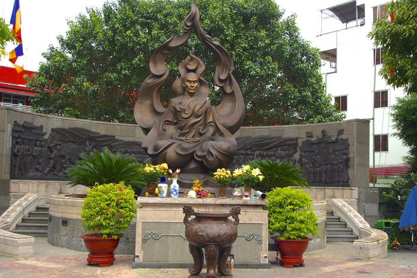 the Venerable Thich Quan Duc Monument