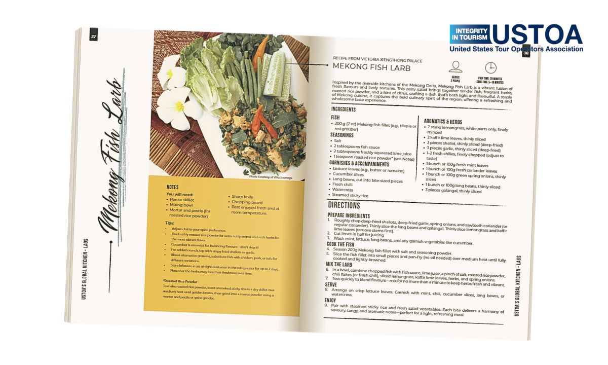 Mekong Fish Larb recipe