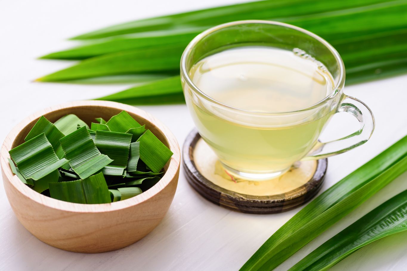 Vietnamese pandan tea