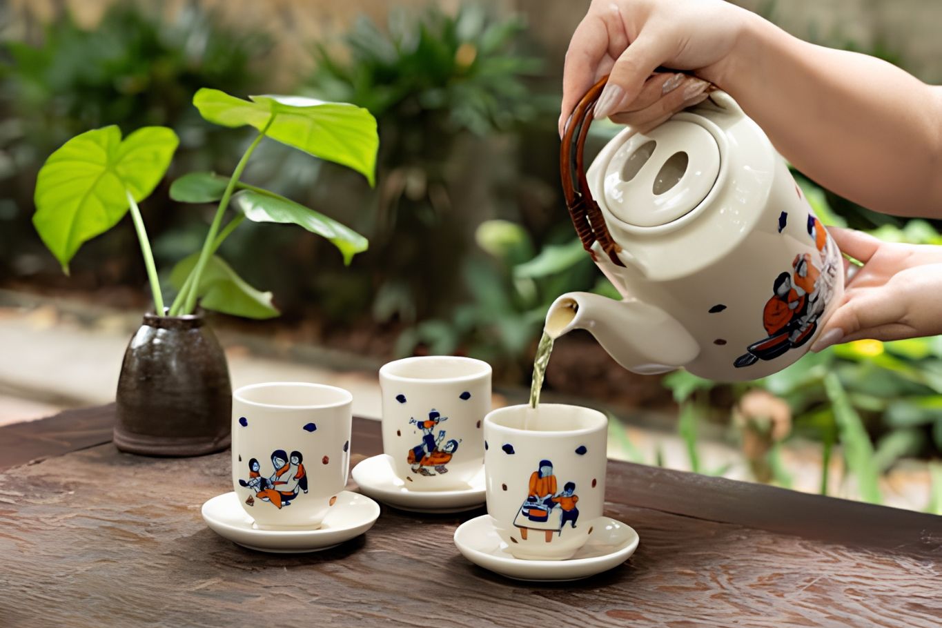 Vietnamese Tea Set
