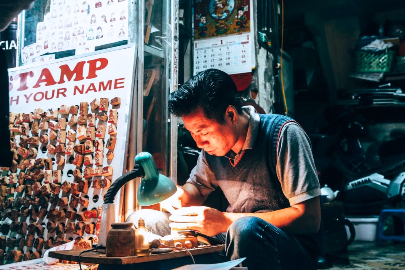 Unique Experiences Wooden Stamp-making