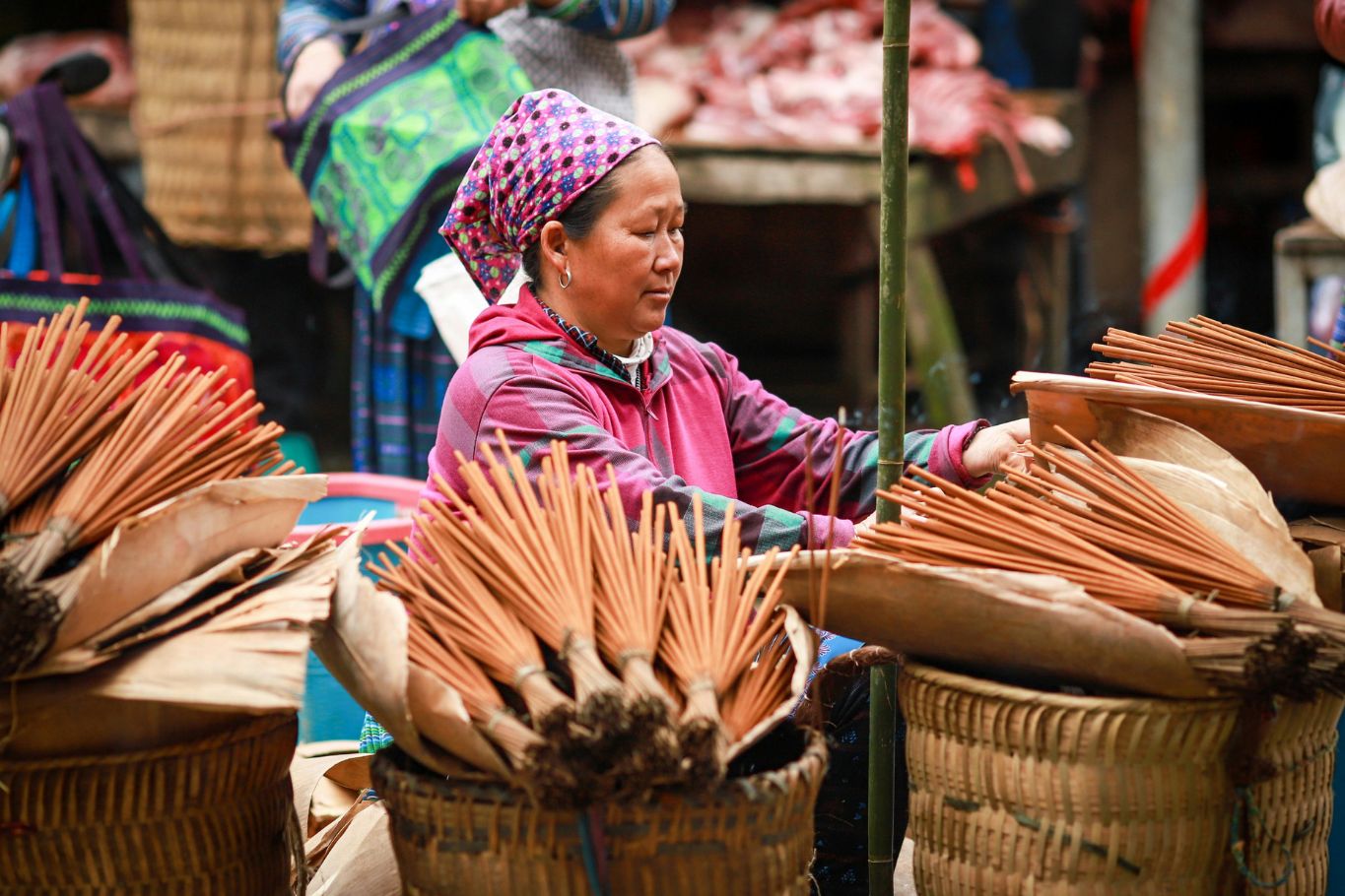 Local people making livelihood