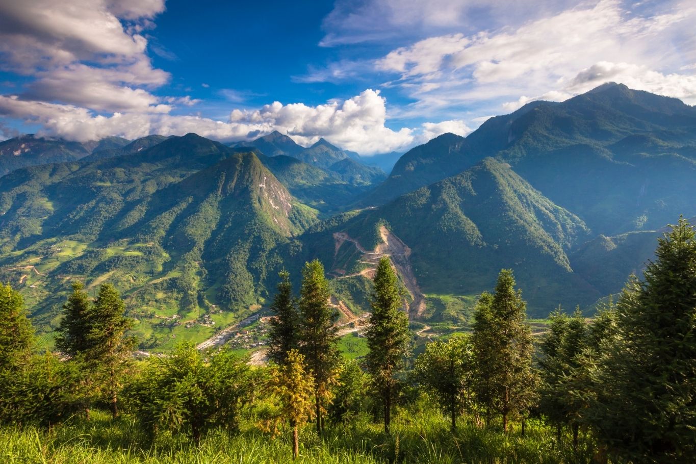 Hoang Lien Moutain in SaPa