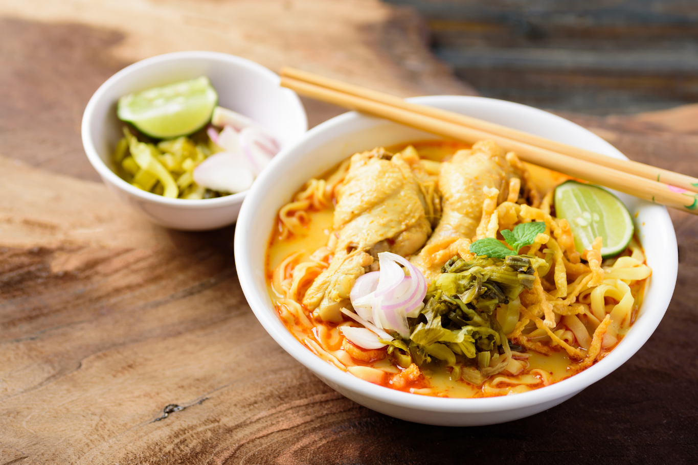 Khao Soi, signature noodle in Chiangmai