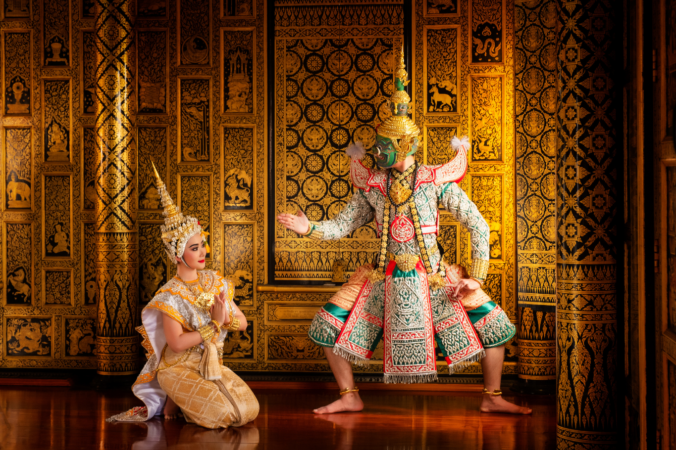 Vietnam and Laos: Traditional dance in Laos