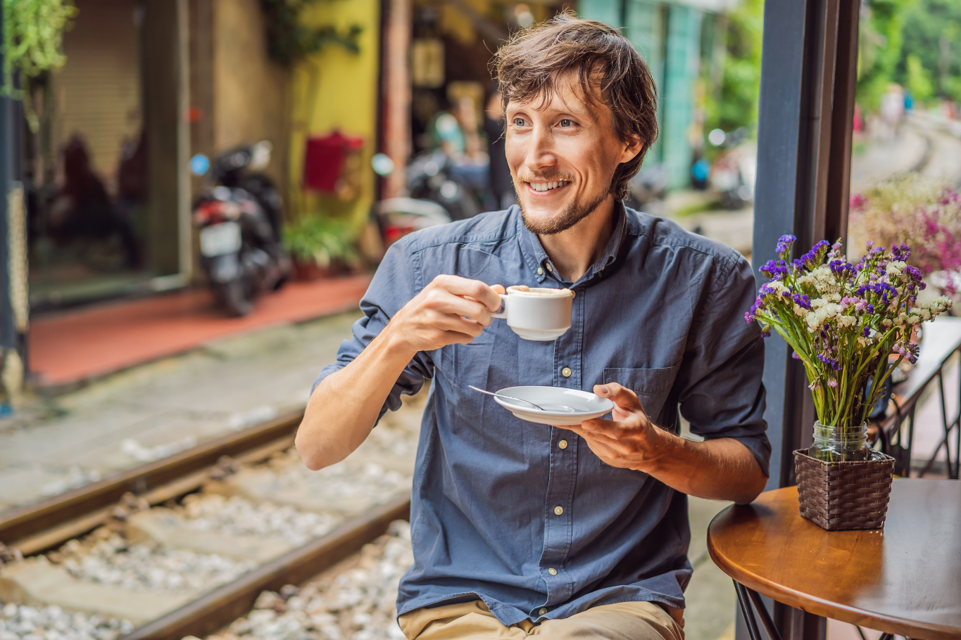 Hanoi egg coffee
