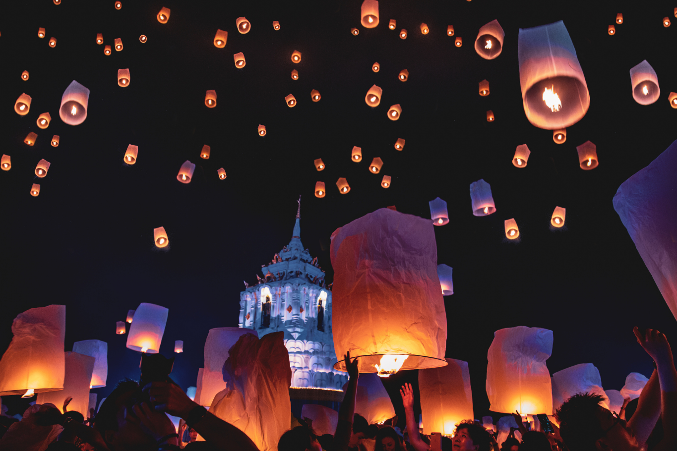 Premium FIT: Yi Peng lantern festival in Thailand
