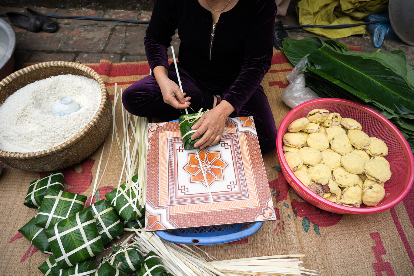 Vietnam History Journey: Traditional Banh Chung