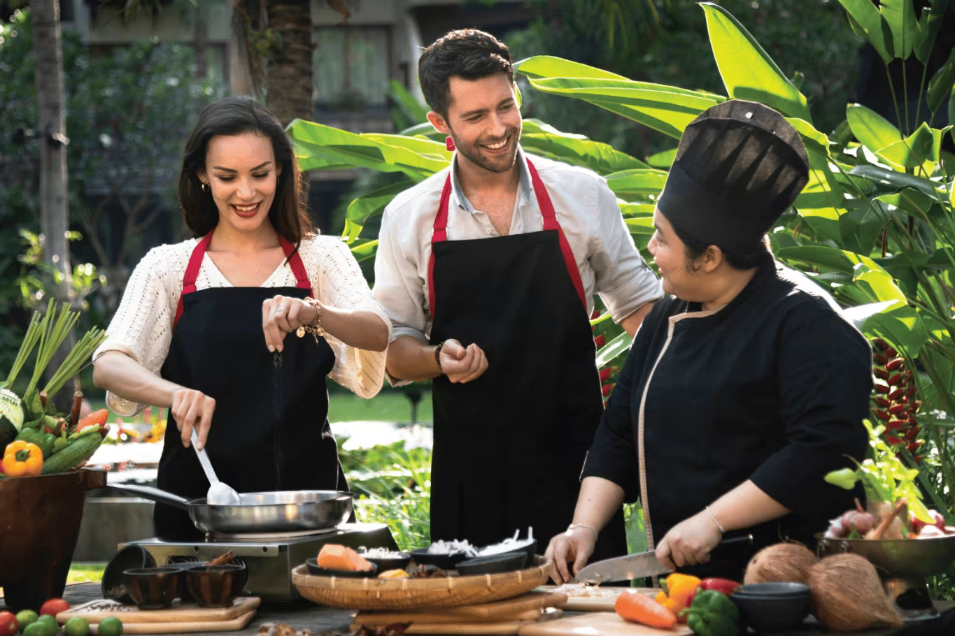 Hotels in Thailand offering warm hospitality at a Koh Samui resort.