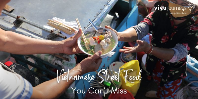 Hu Tieu - Street food - Mekong - Floating Market