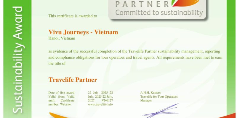 travelife partner award